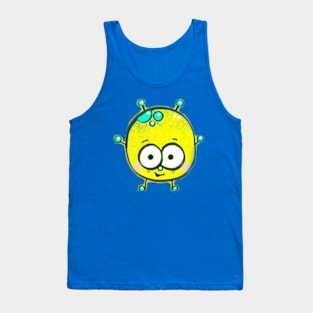 Cute Little Yellow Alien Tank Top